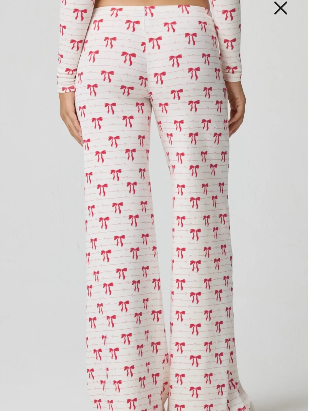 Florence by Mills Bow print PJ pants